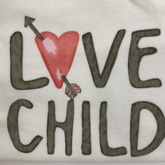 NWOT LOVE CHILD Cotton Unisex Onesie 6-9 Months - Picture 5 of 5